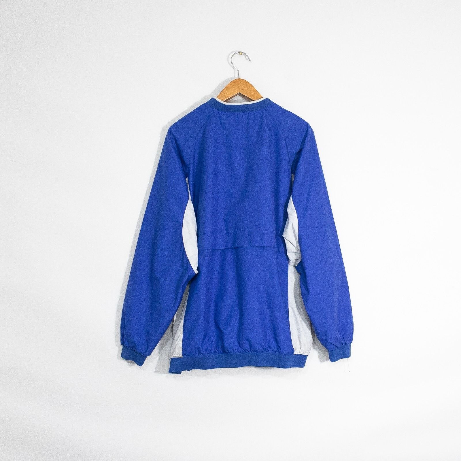Nike Vintage 90s Nike V-Neck Windbreaker Jacket XL - Distressed Size US XL / EU 56 / 4 - 7 Thumbnail