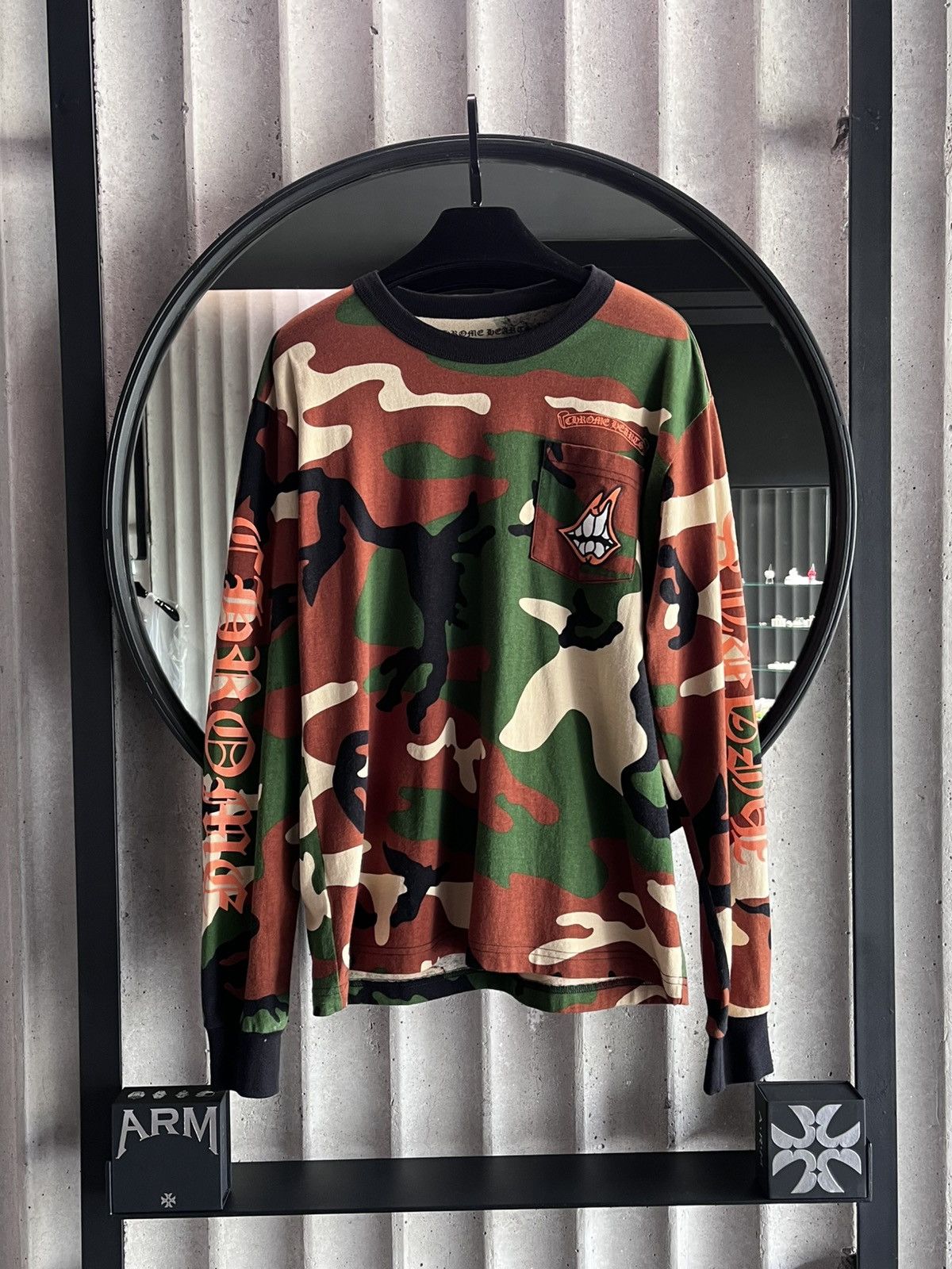 Chrome Hearts Chrome Hearts Matty Boy Camo Long Sleeve | Grailed