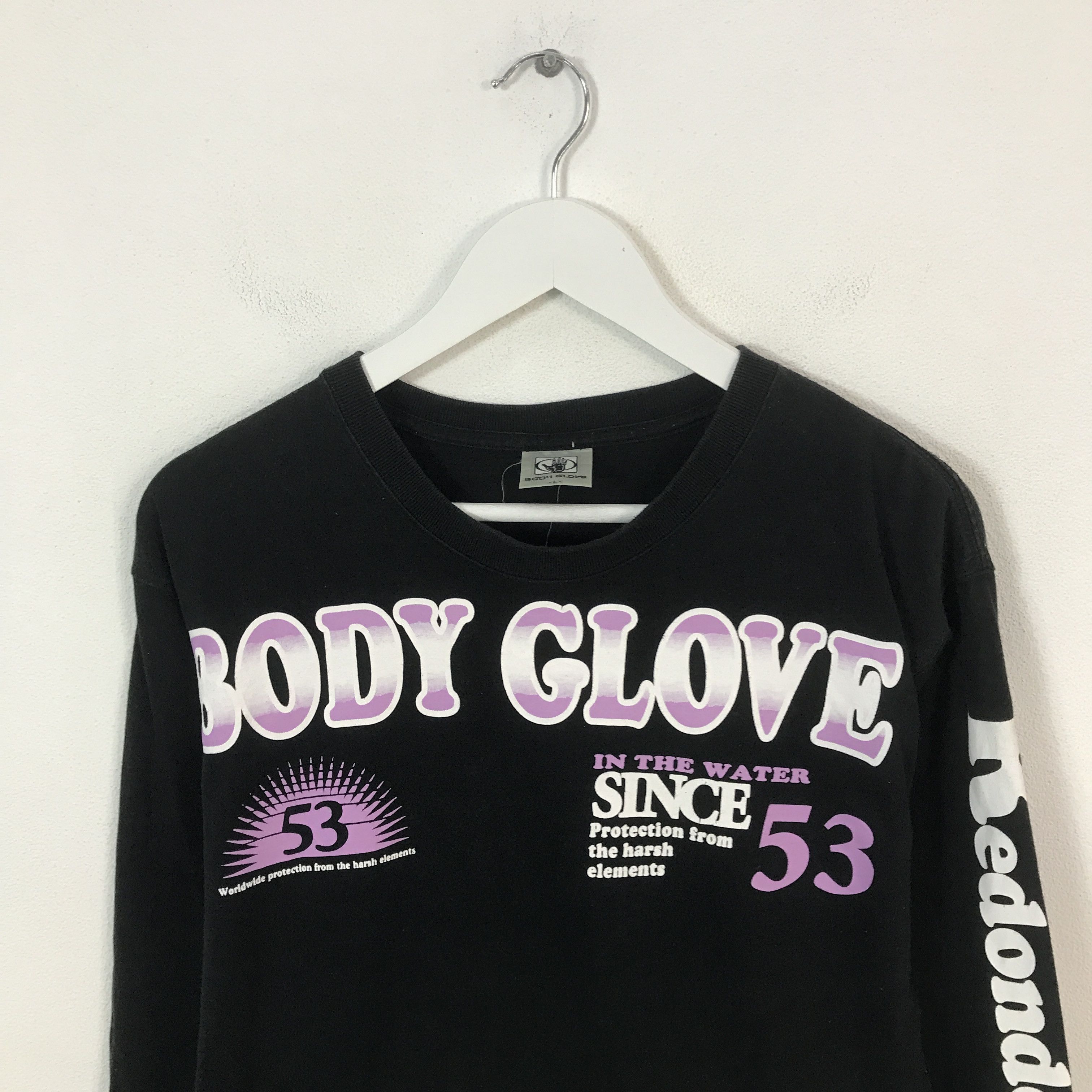 Body Glove Vintage Body glove Punk style Long Sleeve t-shirt Size US L / EU 52-54 / 3 - 3 Thumbnail