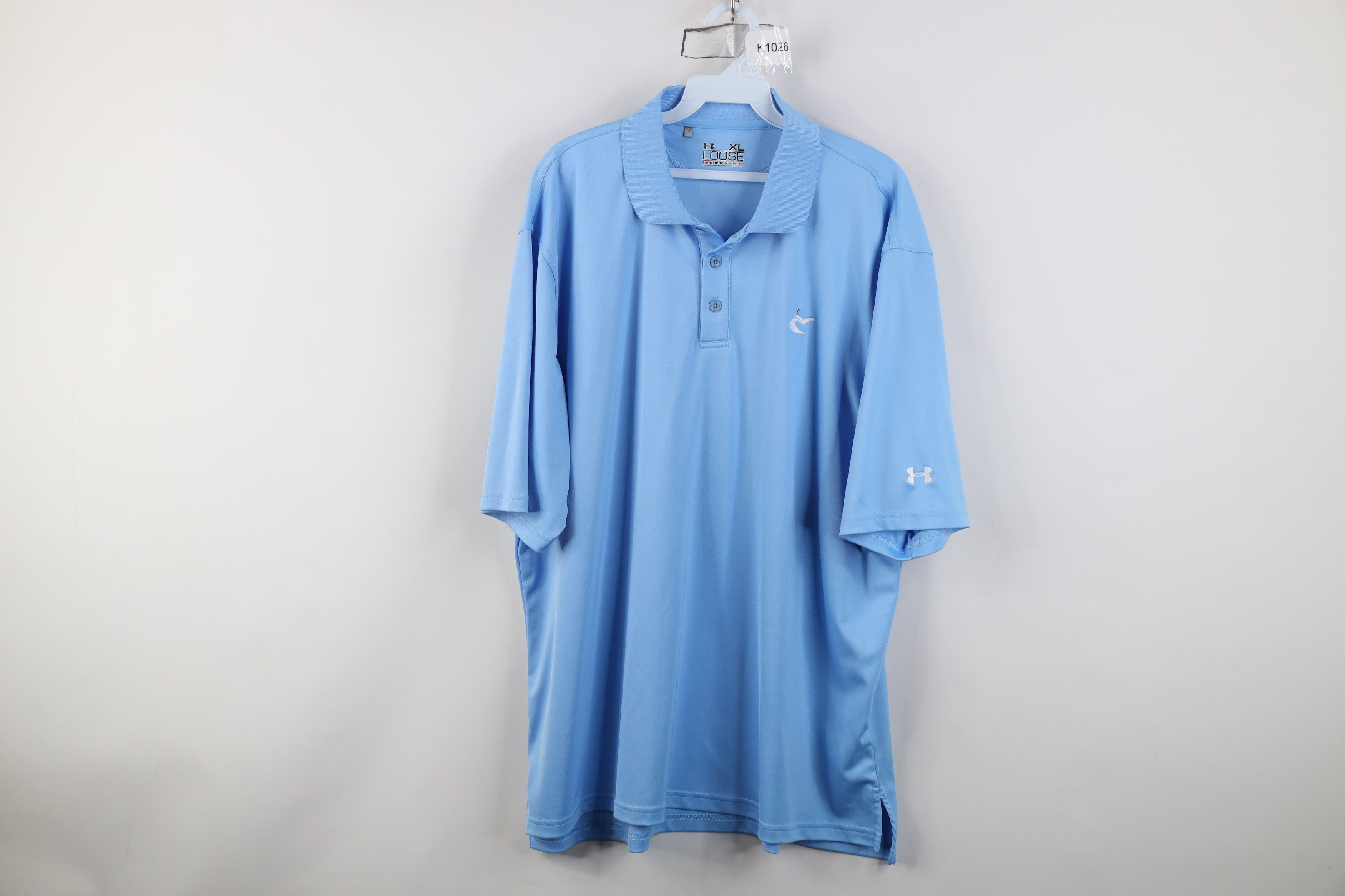 Under Armour Under Armour Caves Valley Golf Club Collared Polo Shirt Blue Size US XL / EU 56 / 4 - 1 Thumbnail