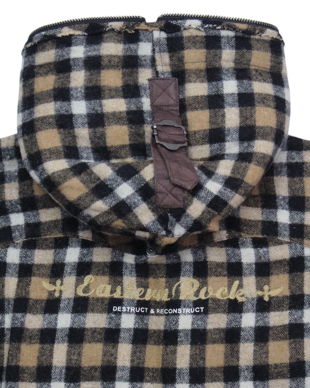 If Six Was Nine AW2013 PPFM “EASTERN ROCK” EMBROIDERED PLAID ZIP HOOD JACKET Size US L / EU 52-54 / 3 - 5 Thumbnail