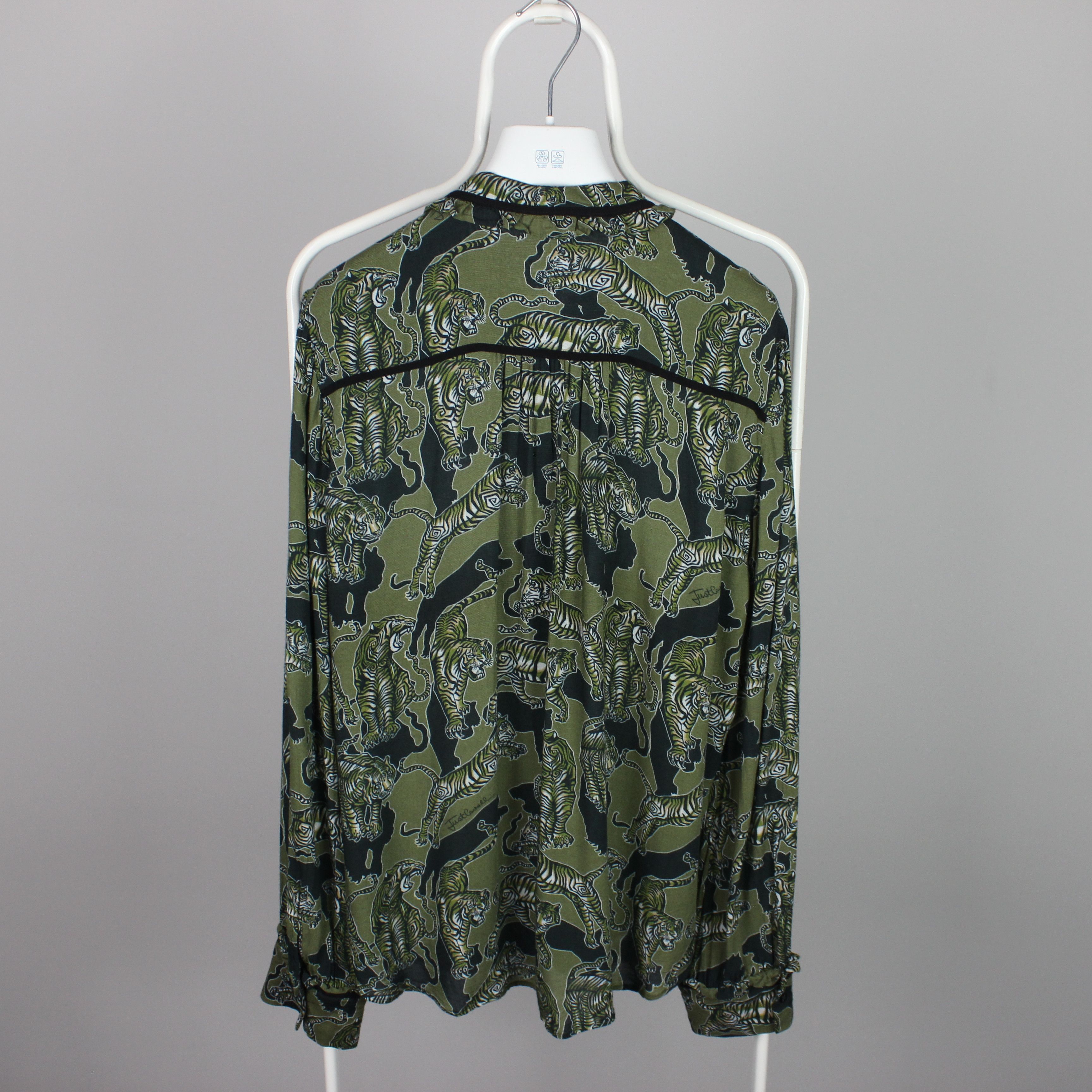 Just Cavalli Just Cavalli Multi Color tigers long sleeve blouses shirt 42 Size M / US 6-8 / IT 42-44 - 10 Thumbnail