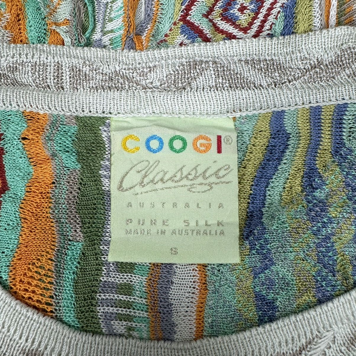 Coogi ☀️COOGI CLASSIC PURE SILK KNIT SWEATER Size US S / EU 44-46 / 1 - 8 Thumbnail