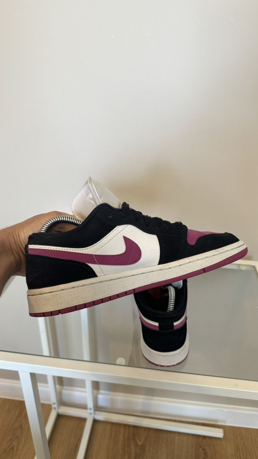 Nike Nike Air Jordan 1 Low black cactus flower dc0774-005 Size US 8 / IT 38 - 5 Thumbnail