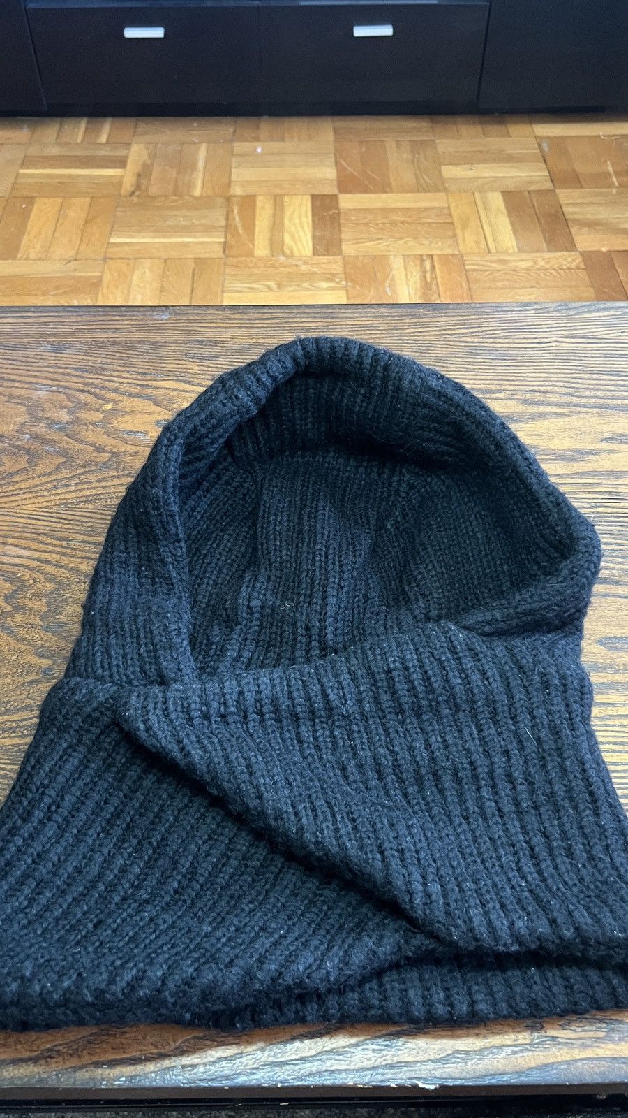 CA4LA CA4LA Balaclava Wool Black Made In Japan Size ONE SIZE - 1 Thumbnail