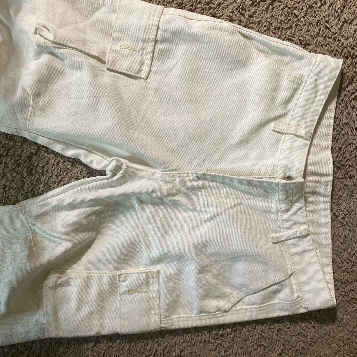 Other White cargo pants with relaxed fit Size US 32 / EU 48 - 2 Thumbnail