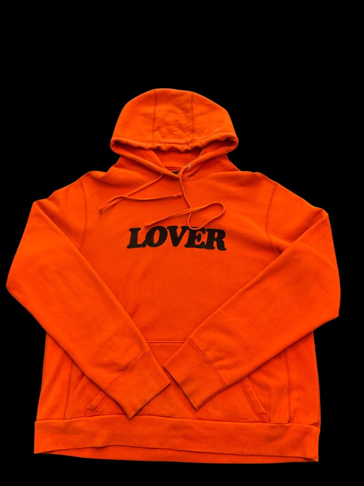 Bianca Chandon Bianca Chadon Orange and Black Lover hoodie Grailed