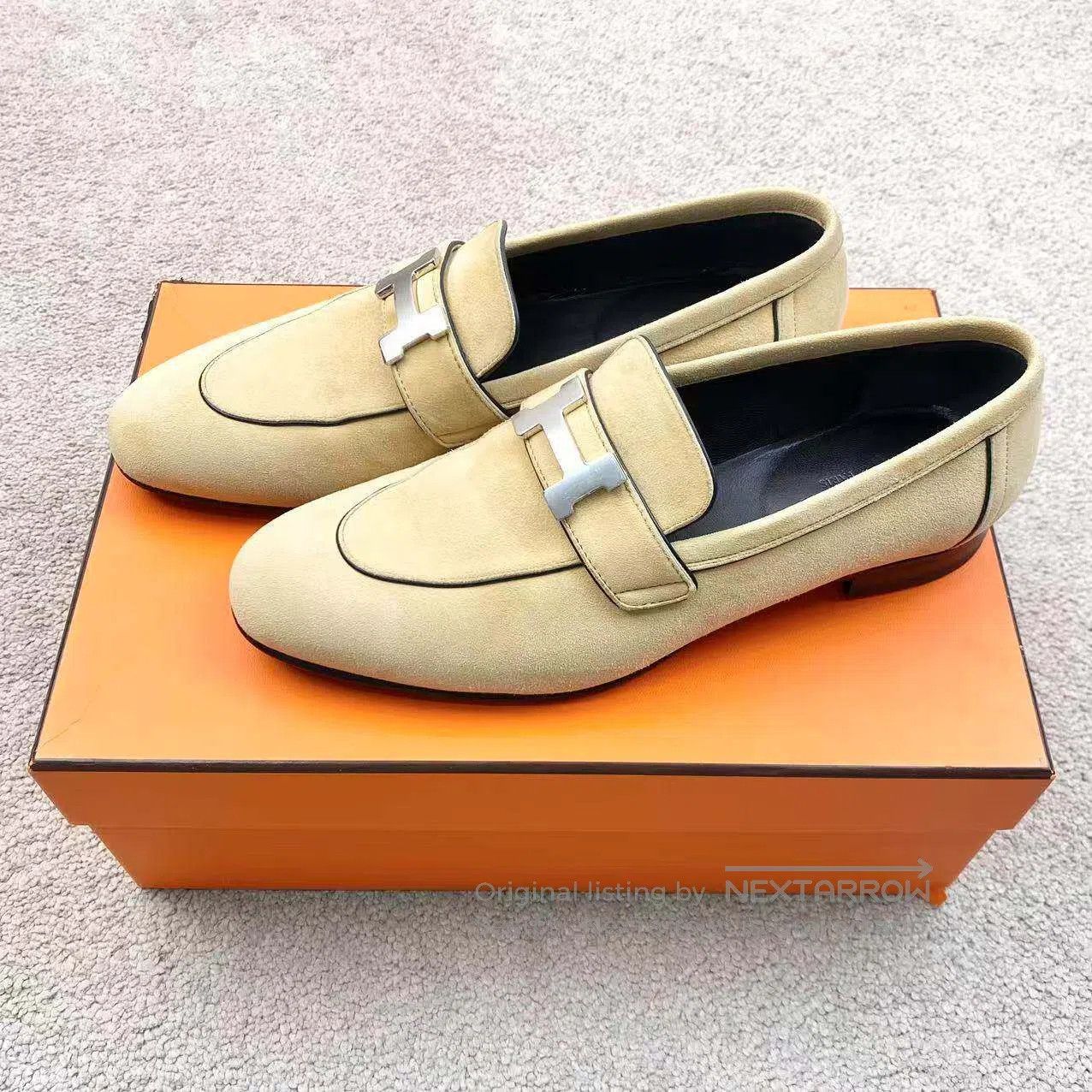 Hermes Hermes Suede H-button loafers| Size US 6.5 / IT 36.5 - 2 Thumbnail