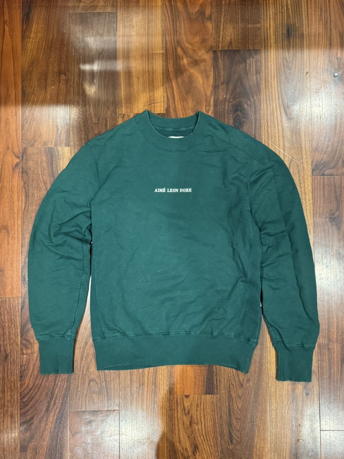 Aime Leon Dore Logo Crewneck Sweatshirt Size US S / EU 44-46 / 1 - 1 Thumbnail