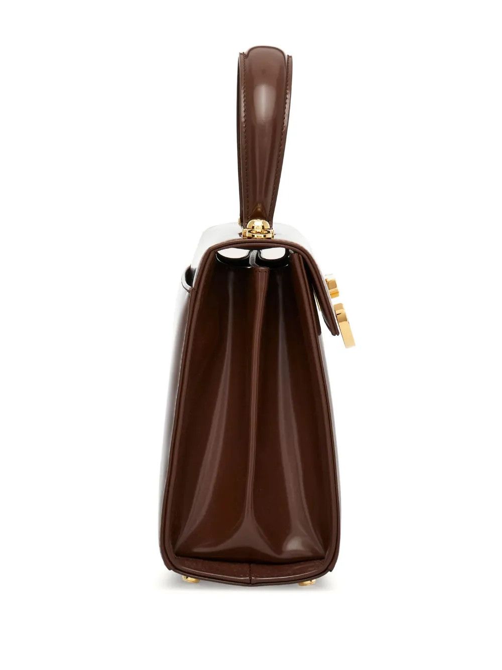Salvatore Ferragamo o1s1rm0526 Size : OS / Shoulder Bag in Chocolate Brown Size ONE SIZE - 3 Thumbnail