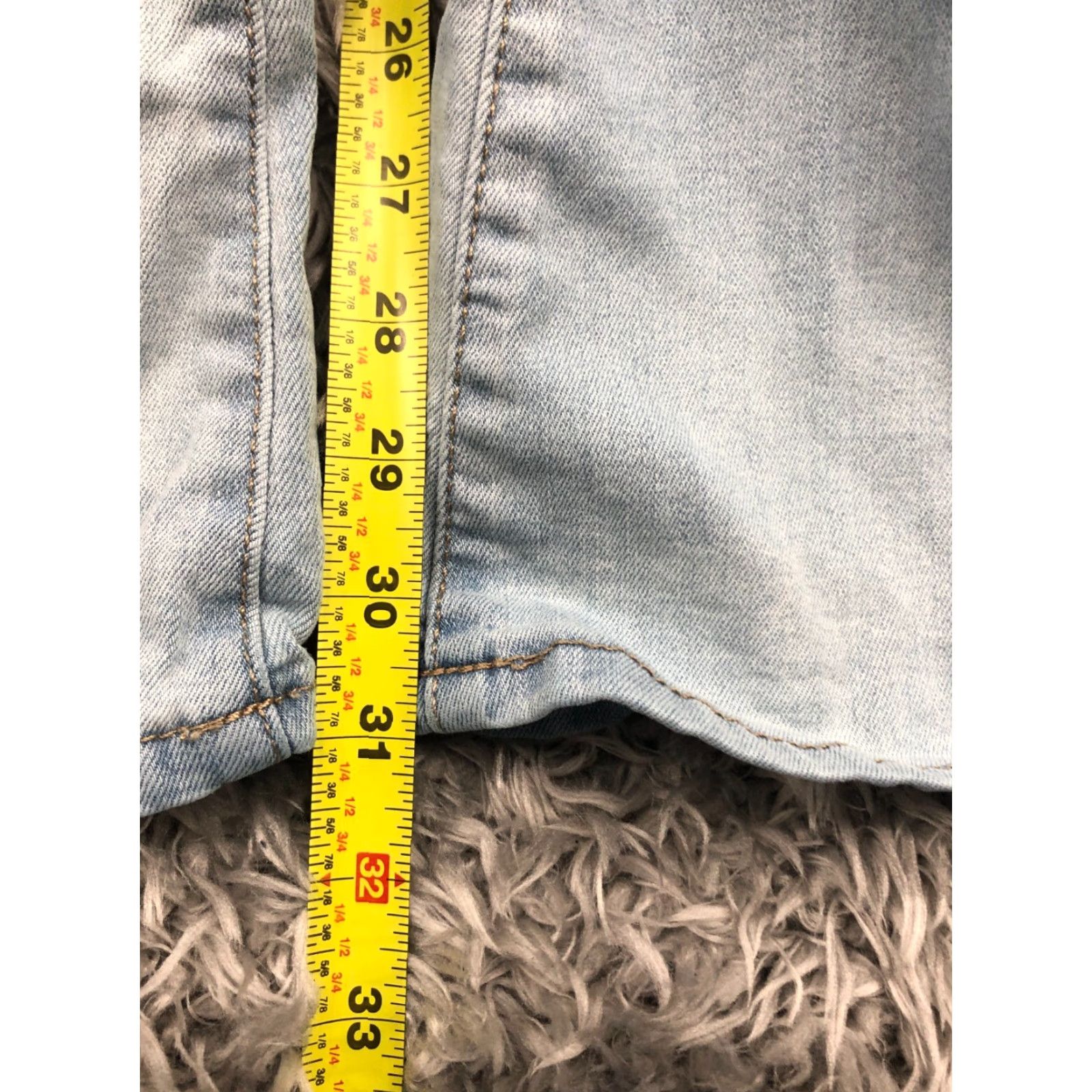 Vintage SO High Rise Flare Jeans Womens Size 11 Medium Wash Blue SO Jeans Vintage? No Size 32" / US 10 / IT 46 - 3 Thumbnail
