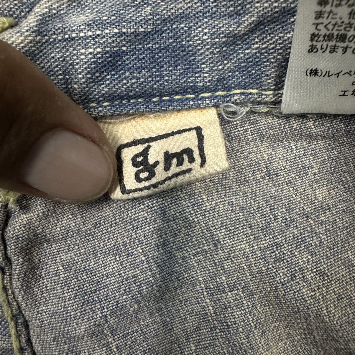 Designer 💥 Flare Japanese Brand 💥 Gm Denim Flare Distress 💥 Size US 30 / EU 46 - 6 Thumbnail