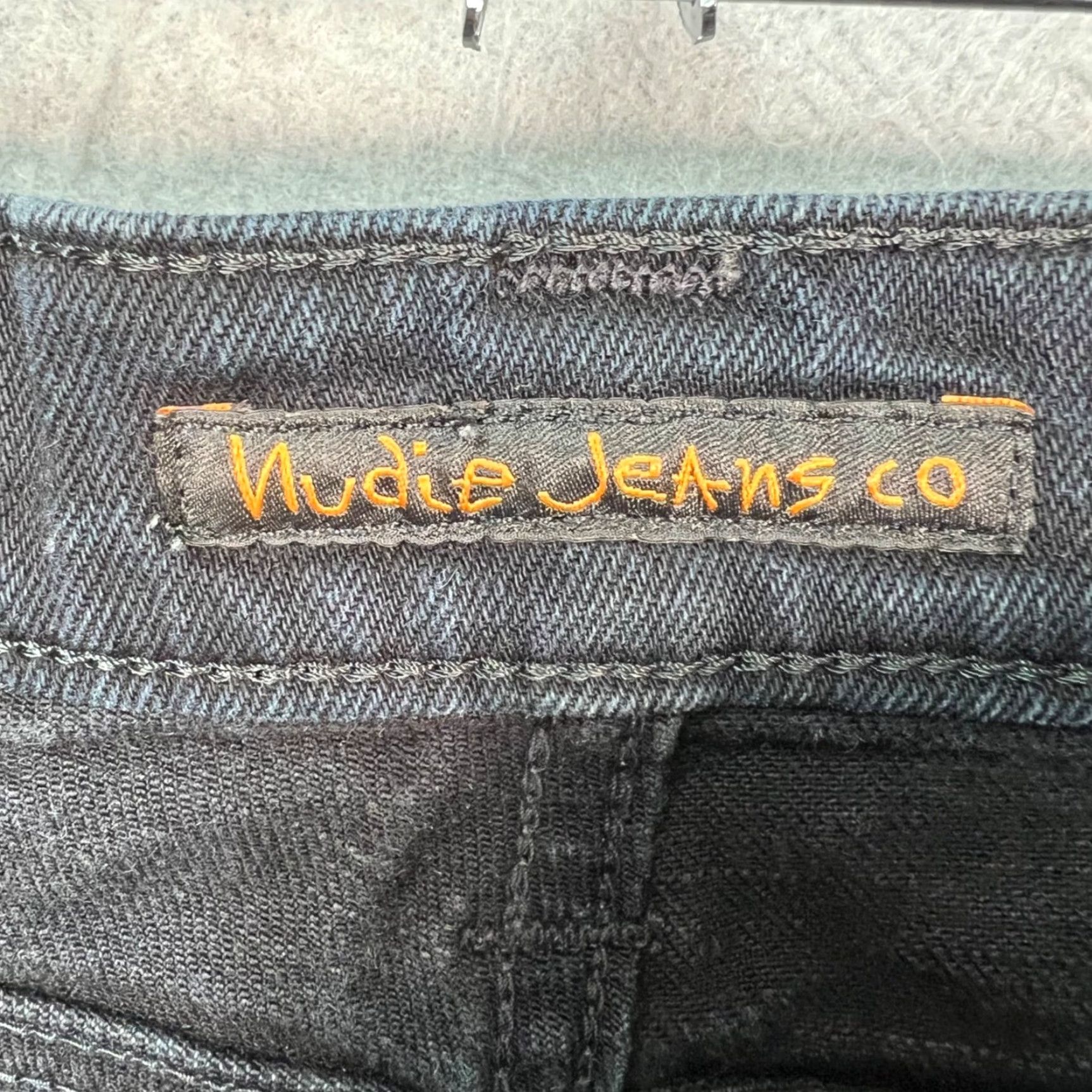 Nudie Jeans Nudie Jeans Co Womens 26 High Kai Skinny Jeans Blue Organic Cotton Raw Hem Denim Slim 5-Pocket Womens Jeans Mens? Wait. No extra. Size 26" / US 2 / IT 38 - 3 Thumbnail