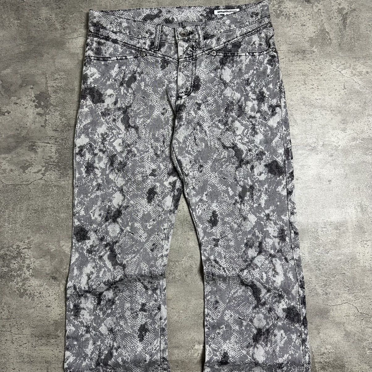 semanticdesign Vintage semanticdesign snake flared pants Size US 32 / EU 48 - 11 Thumbnail