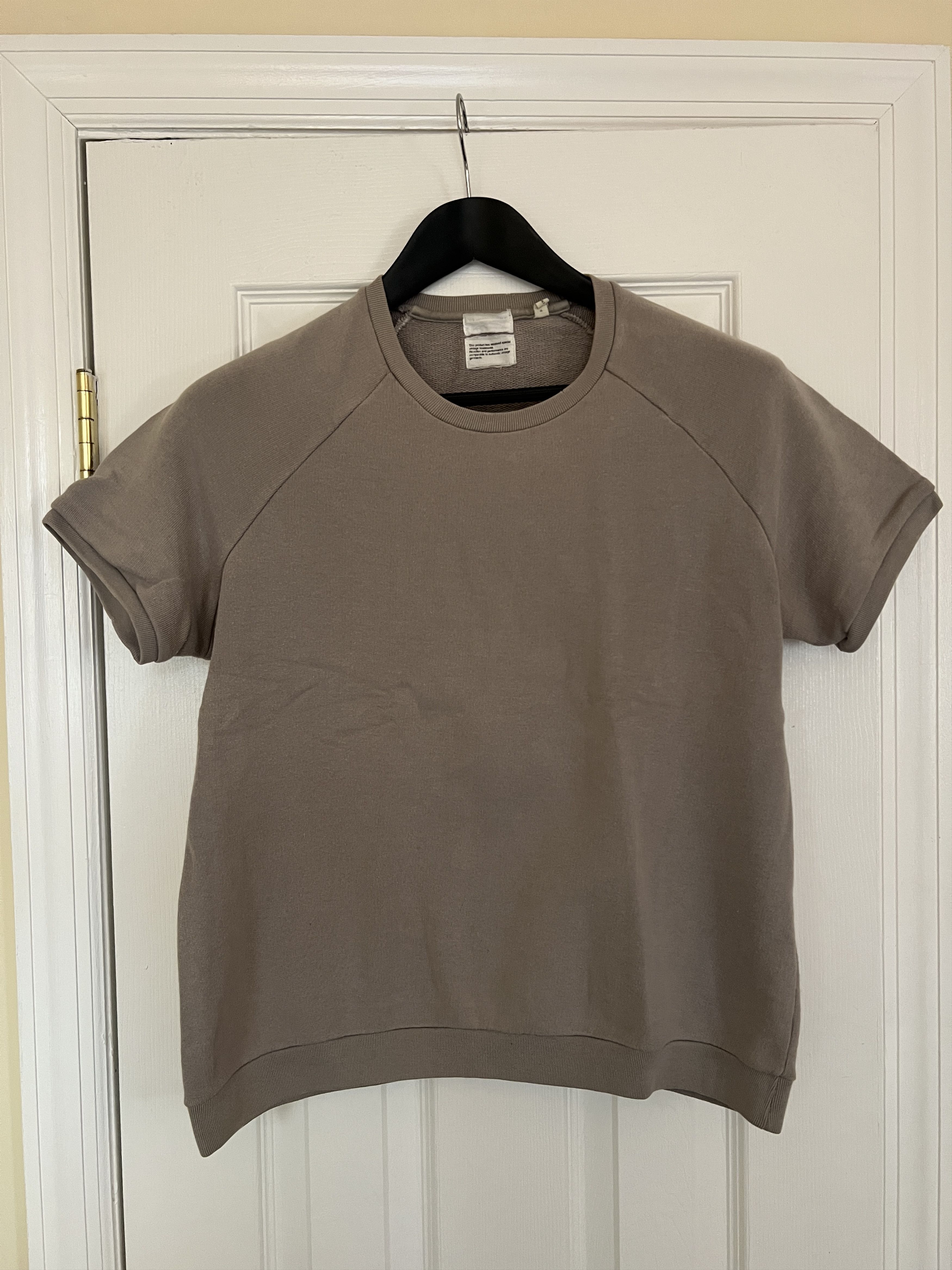 Helmut Lang Vintage Raglan Short Sleeve Sweatshirt Size US S / EU 44-46 / 1 - 1 Thumbnail