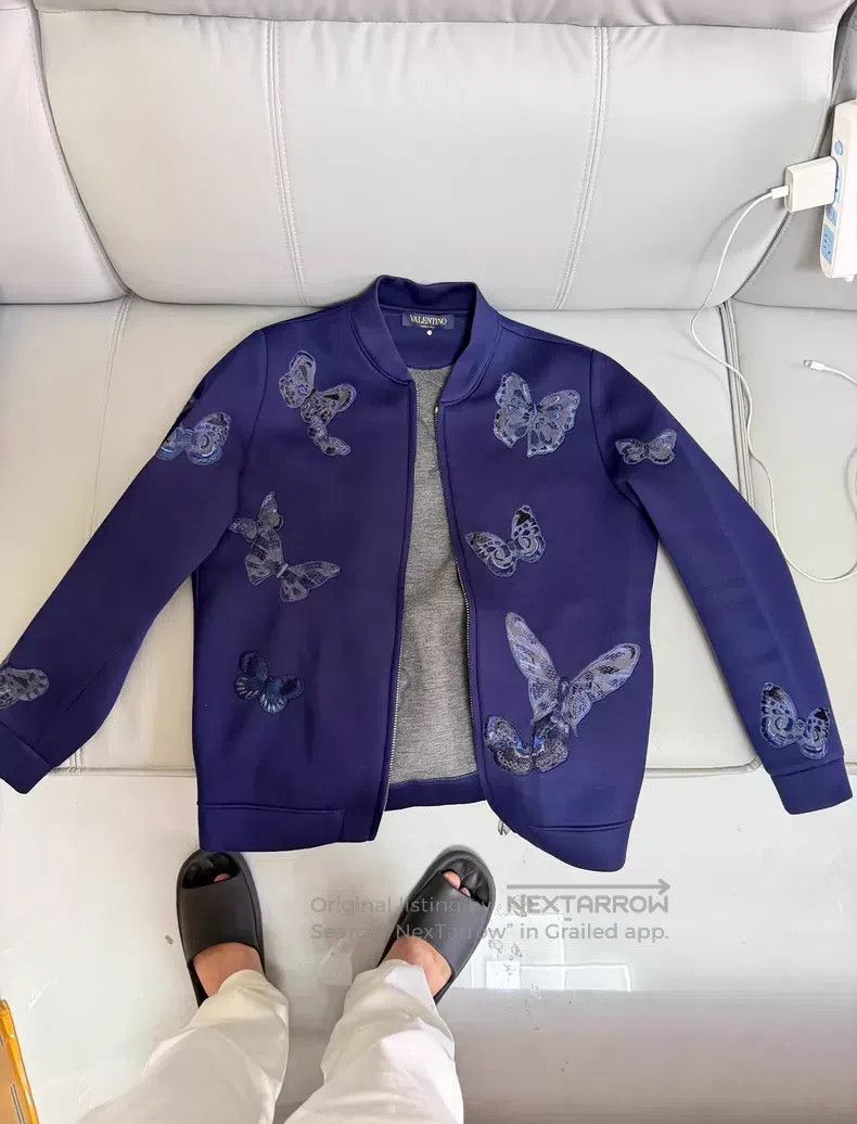Valentino Valentino Space cotton butterfly coat Size US XS / EU 42 / 0 - 7 Thumbnail