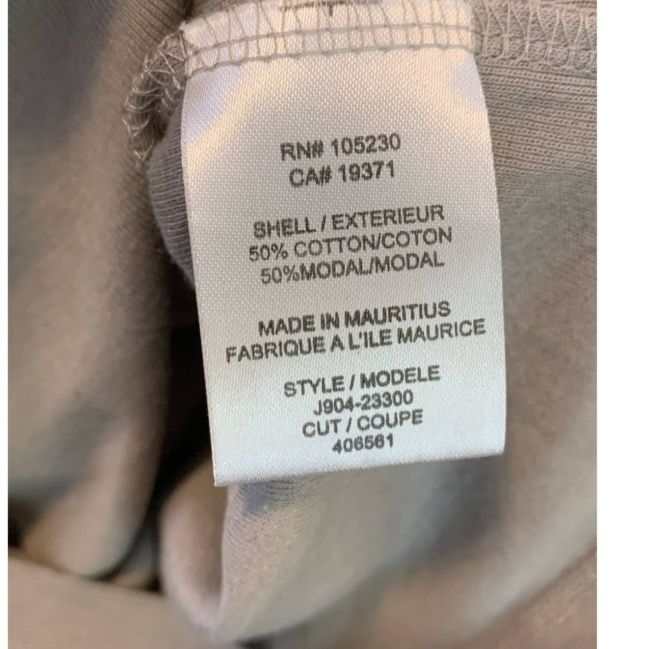 Joie Joie Gray Print Silk Chiffon Semi Sheer Tunic Blouse XS Size XS / US 0-2 / IT 36-38 - 5 Thumbnail