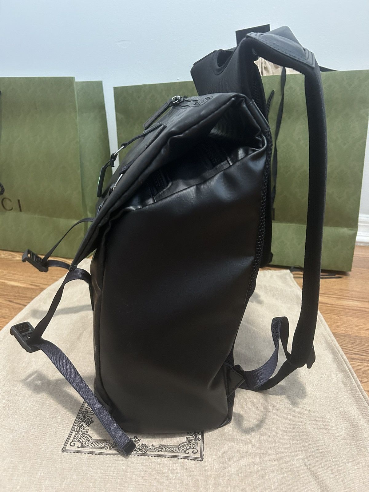 Gucci Gucci Matte Crystal Gg Backpack Size ONE SIZE - 7 Thumbnail