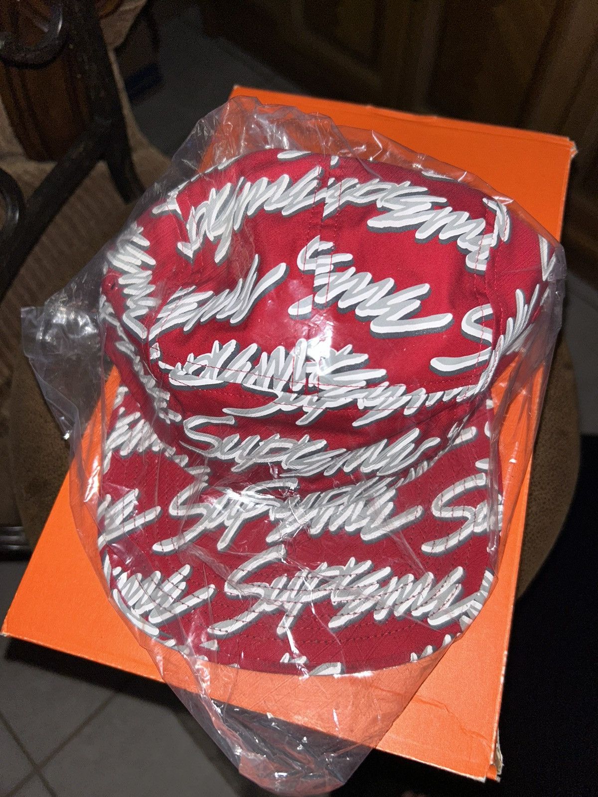 Supreme Supreme Signature Script Logo Camp Cap Red SS19 NEW Size ONE SIZE - 2 Thumbnail
