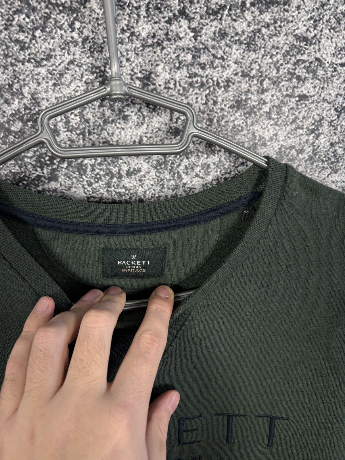 Hackett Hackett London Heritage Crew Sweatshirt Pullover Big Logo XL Size US XL / EU 56 / 4 - 7 Thumbnail