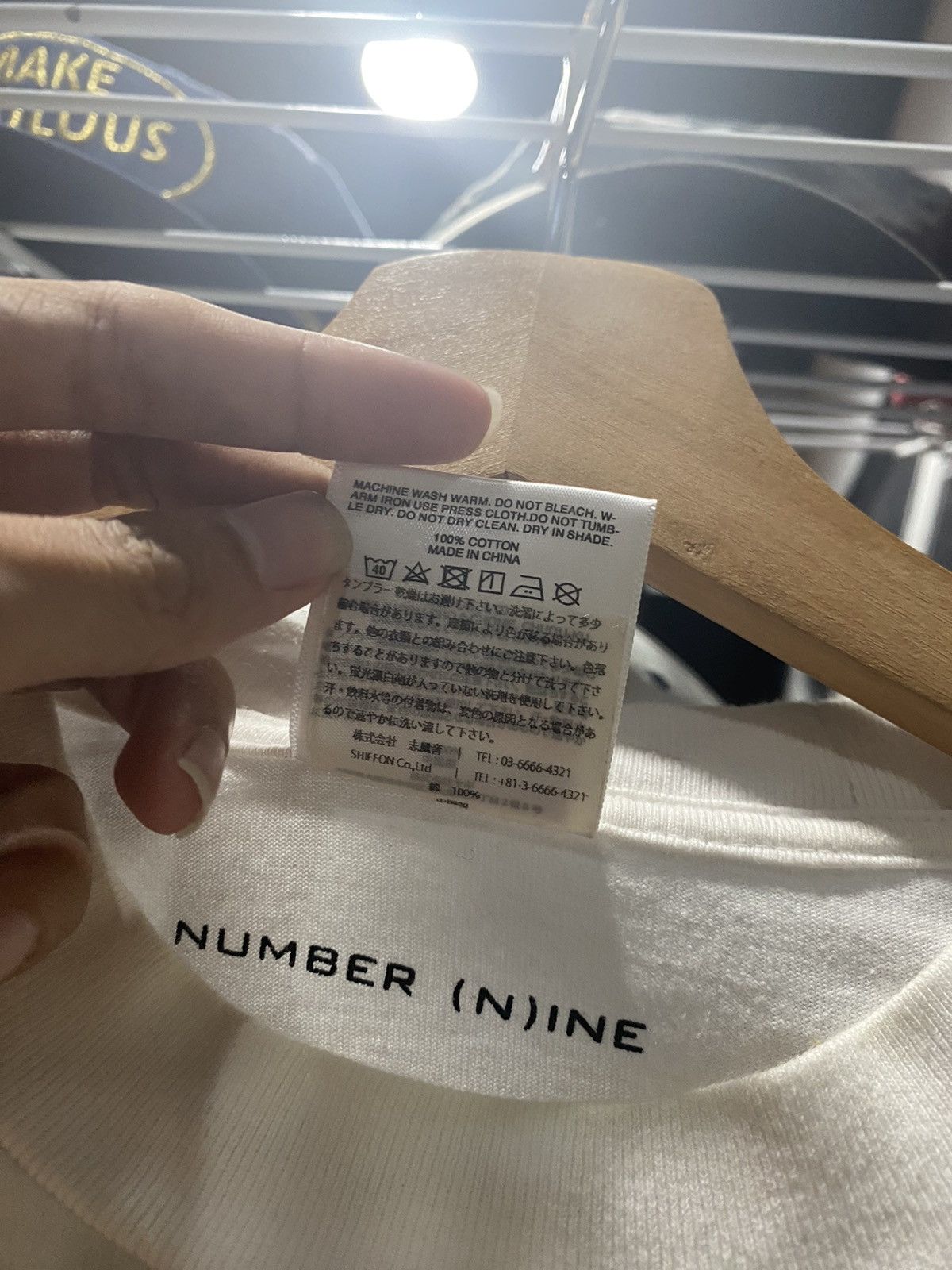 Number (N)ine Number nine N(N) X GOAT T-shirt Size US L / EU 52-54 / 3 - 9 Thumbnail