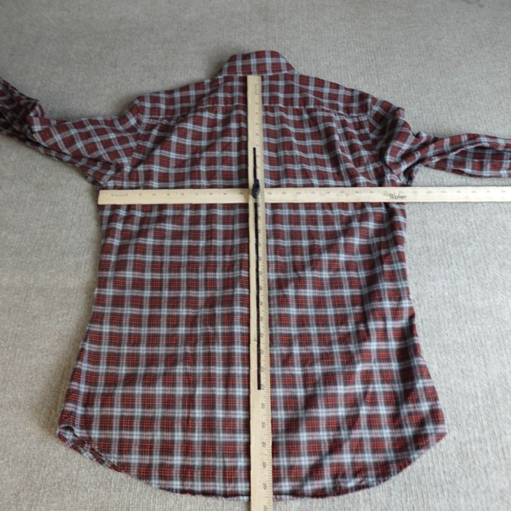 Vintage Teddy Stratford Mens Shirt Western Button-Up L Brown Plaid Cowboys Pearl Snap Long Sleeve Casual Regular 90s Theme Mens Size US L / EU 52-54 / 3 - 3 Thumbnail