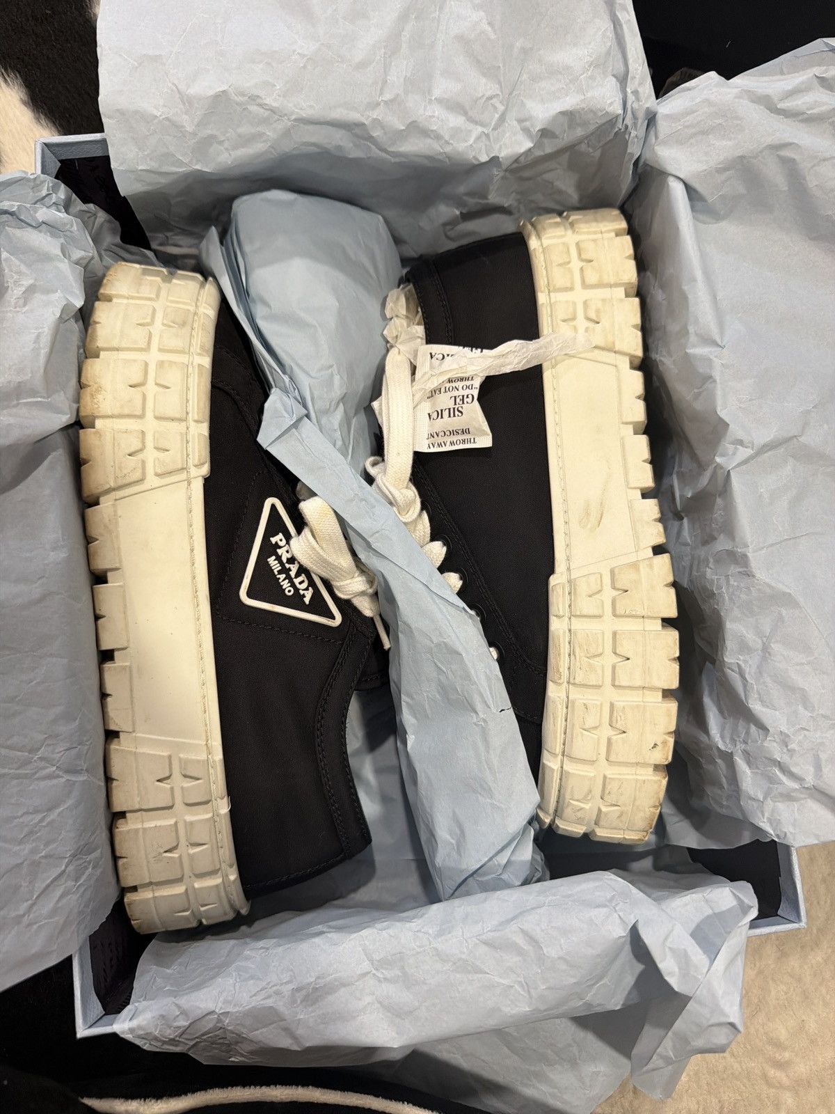 Prada Prada platform nylon sneakers Size US 9.5 / IT 39.5 - 13 Thumbnail