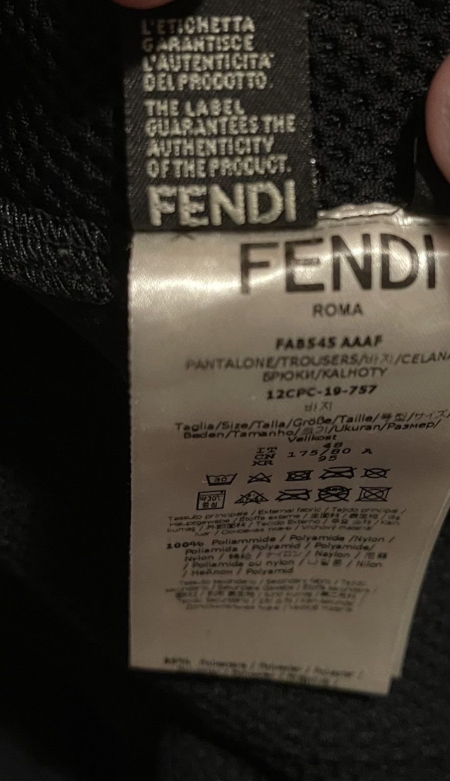 Fendi Fendi Track Pants Size US 32 / EU 48 - 6 Thumbnail