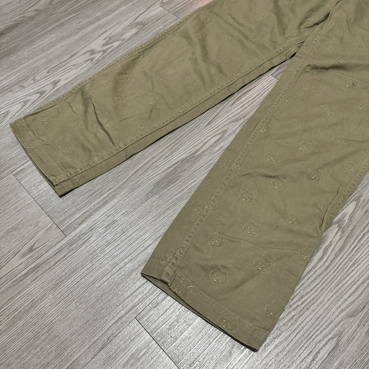 Issey Miyake × Ne-Net Nenet All-over Embroidery Pants Size US 28 / EU 44 - 3 Thumbnail