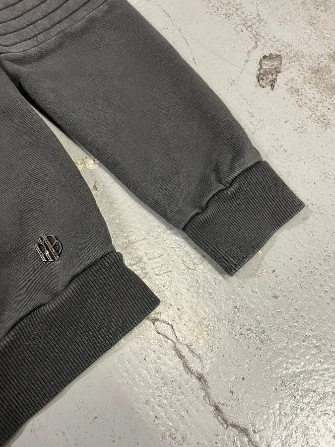 Pierre Balmain 2010s Pierre Balmain Double Zip Horpist Grey Biker Sweater Size US M / EU 48-50 / 2 - 6 Thumbnail