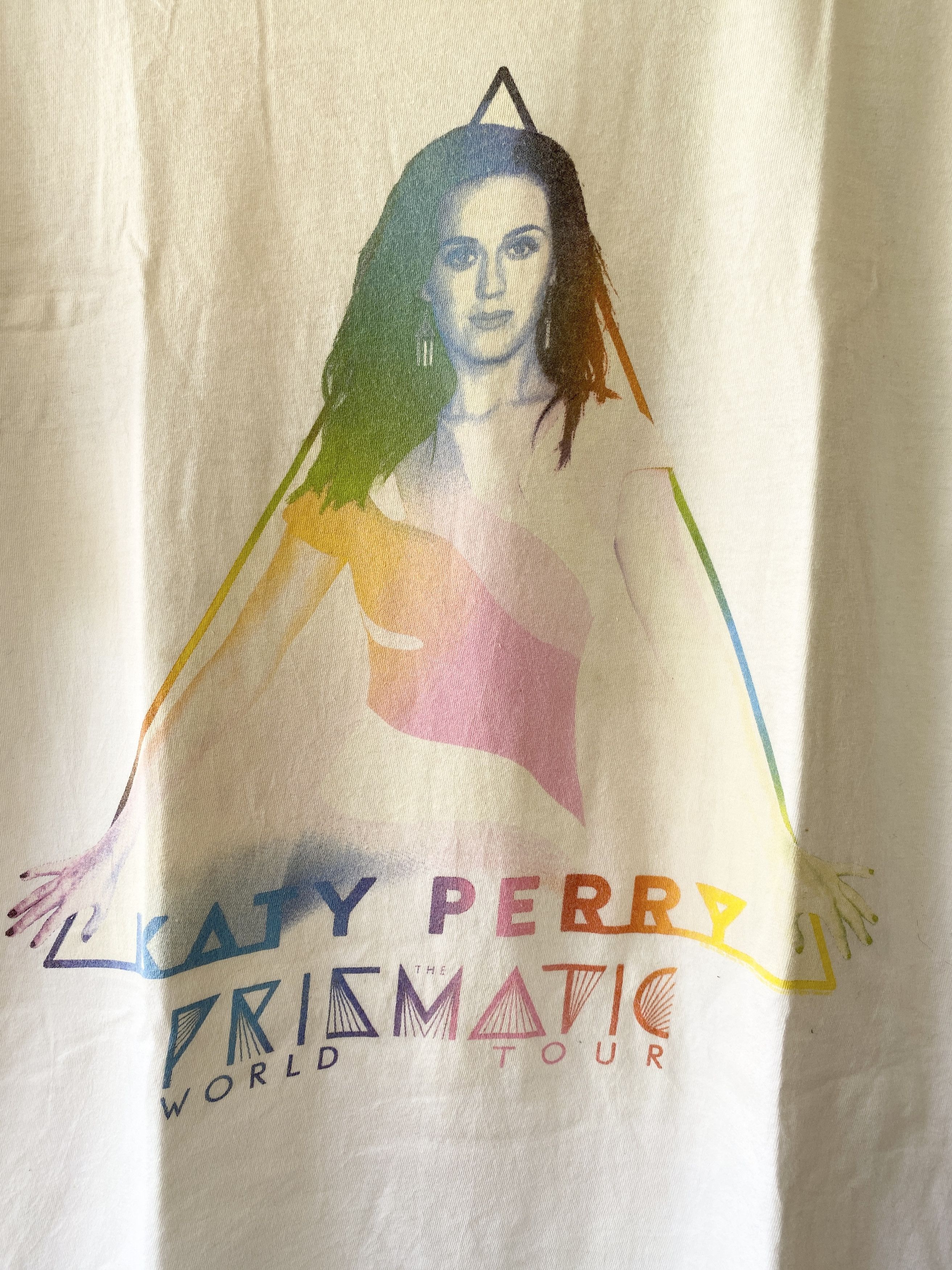 Band Tees × Gildan KATY PERRY 'PRISMATIC' WORLD TOUR T SHIRT Size M / US 6-8 / IT 42-44 - 3 Thumbnail
