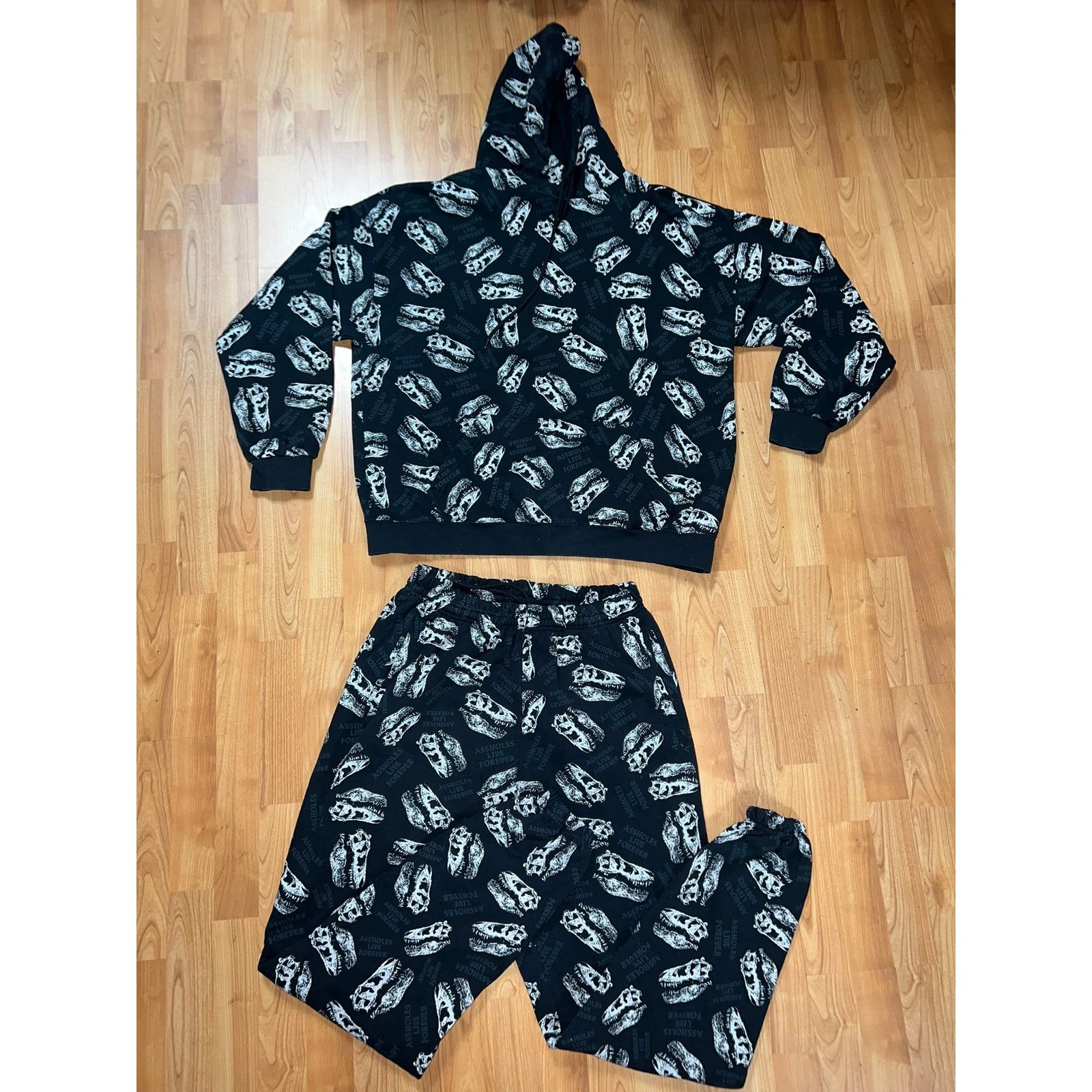 Vintage ALF Tracksuit Set Hoodie Sweatpants Bottoms Sweatshirt 3X Size US XXL / EU 58 / 5 - 1 Thumbnail