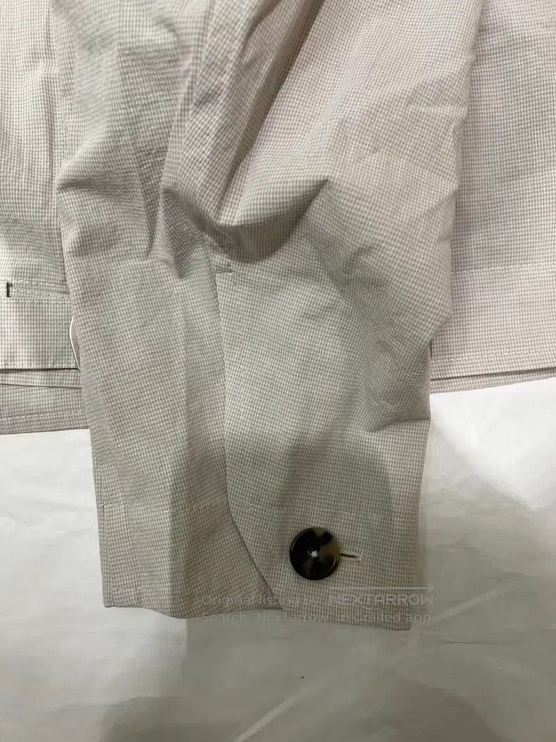 Hermes Hermes Men's simple windbreaker jacket - 100% pure cotton Size US M / EU 48-50 / 2 - 3 Thumbnail