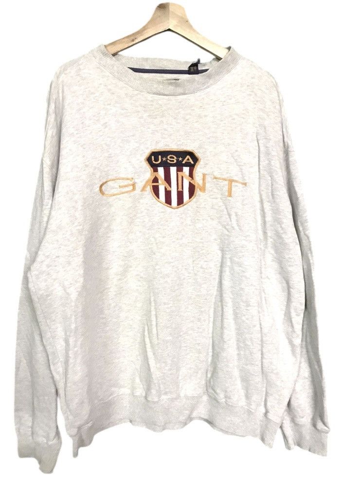 Gant Gant Sweatshirt Crewneck Pullover Size US L / EU 52-54 / 3 - 1 Thumbnail