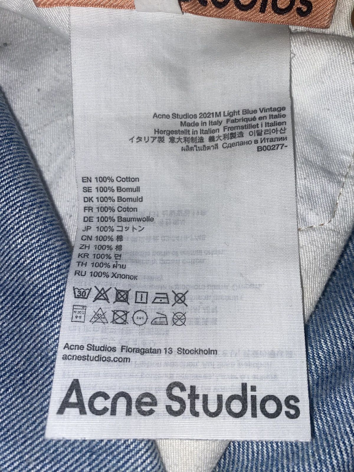 Acne Studios Acne Studios 2021M Blue Jeans Size US 31 - 3 Thumbnail