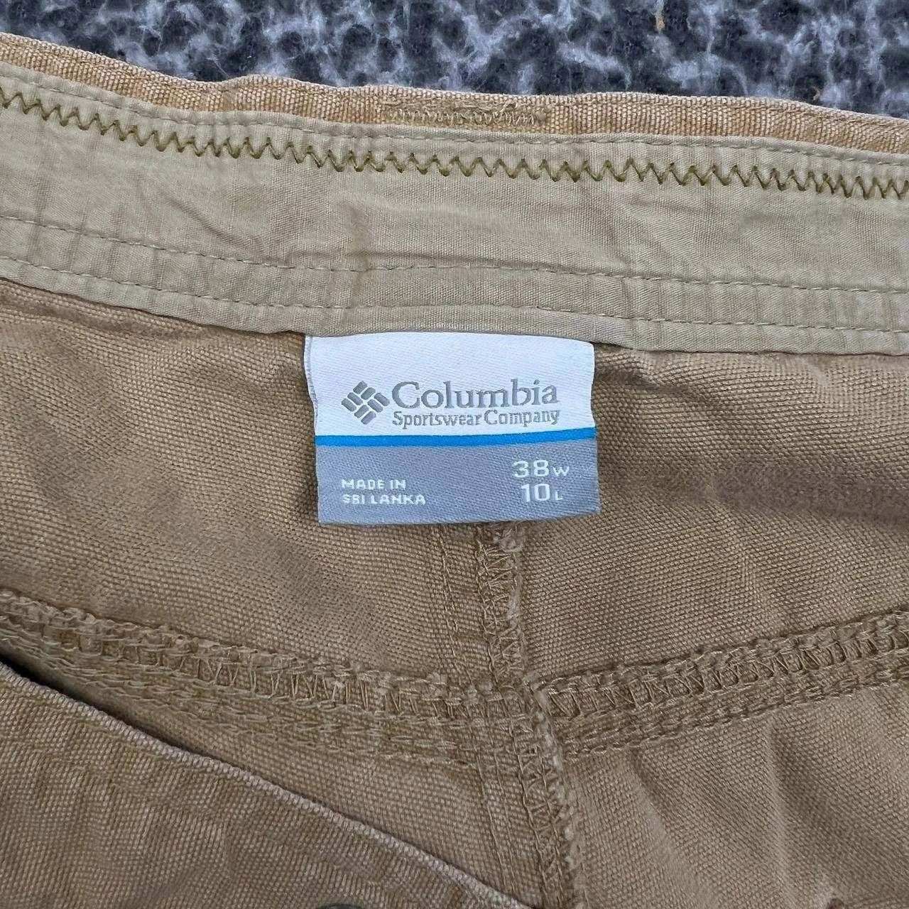 Columbia Columbia Cargo Shorts Men 38 Beige Pockets Outdoor Cotton Size US 38 / EU 54 - 8 Thumbnail