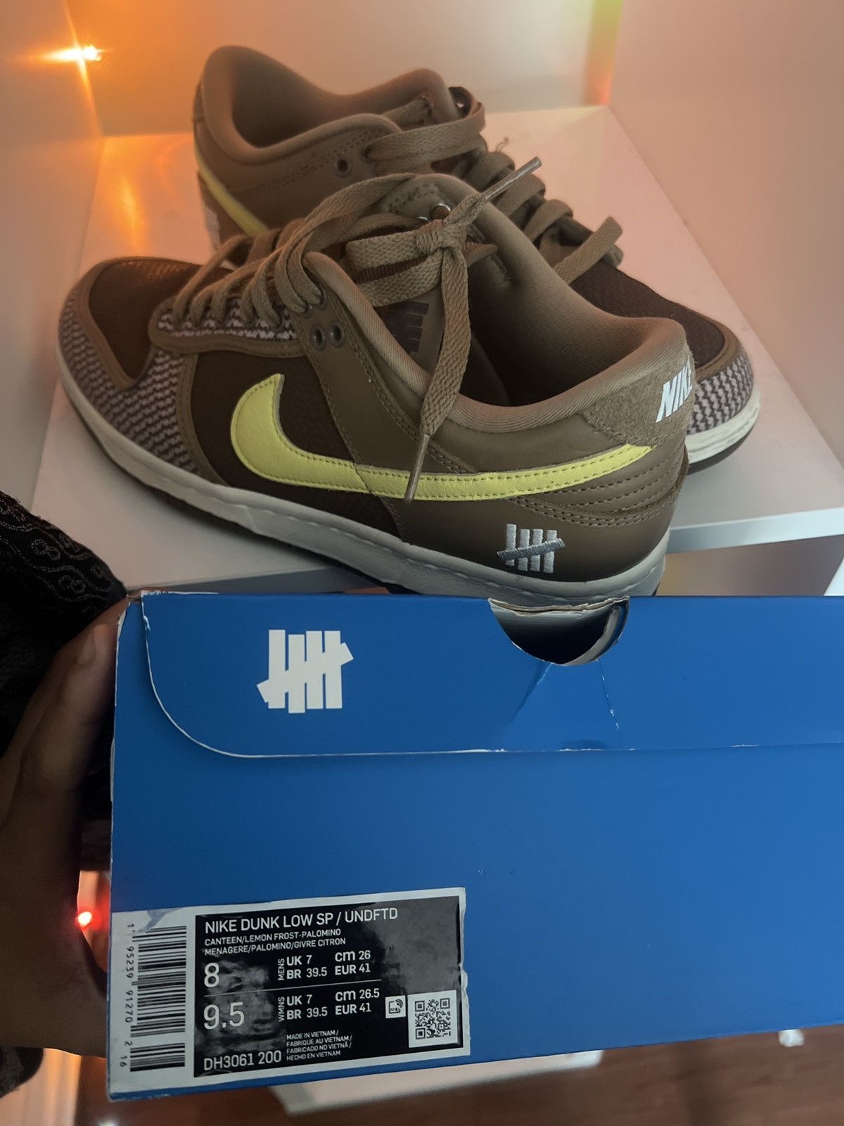 Nike × Undefeated Undefeated Nike AF1 Dunks Size US 8 / EU 41 - 3 Thumbnail