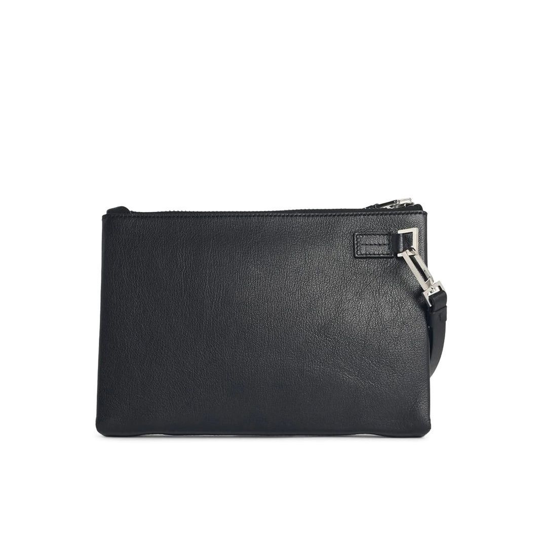 Tom Ford TOM FORD Black Minimal Leather Pouch New & Authentic Size ONE SIZE - 4 Thumbnail