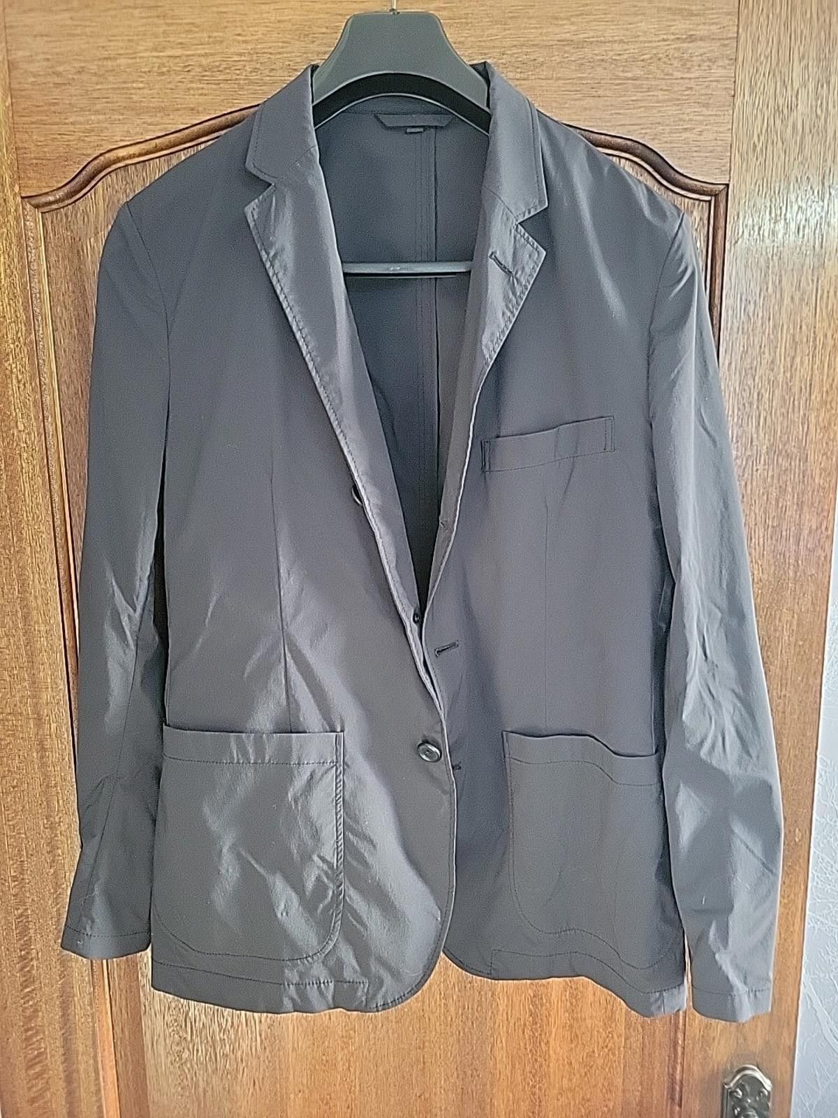Muji Muji Mens Nylon Chore Workwear Jacket Size M Black Rrp £89 Size US M / EU 48-50 / 2 - 1 Thumbnail