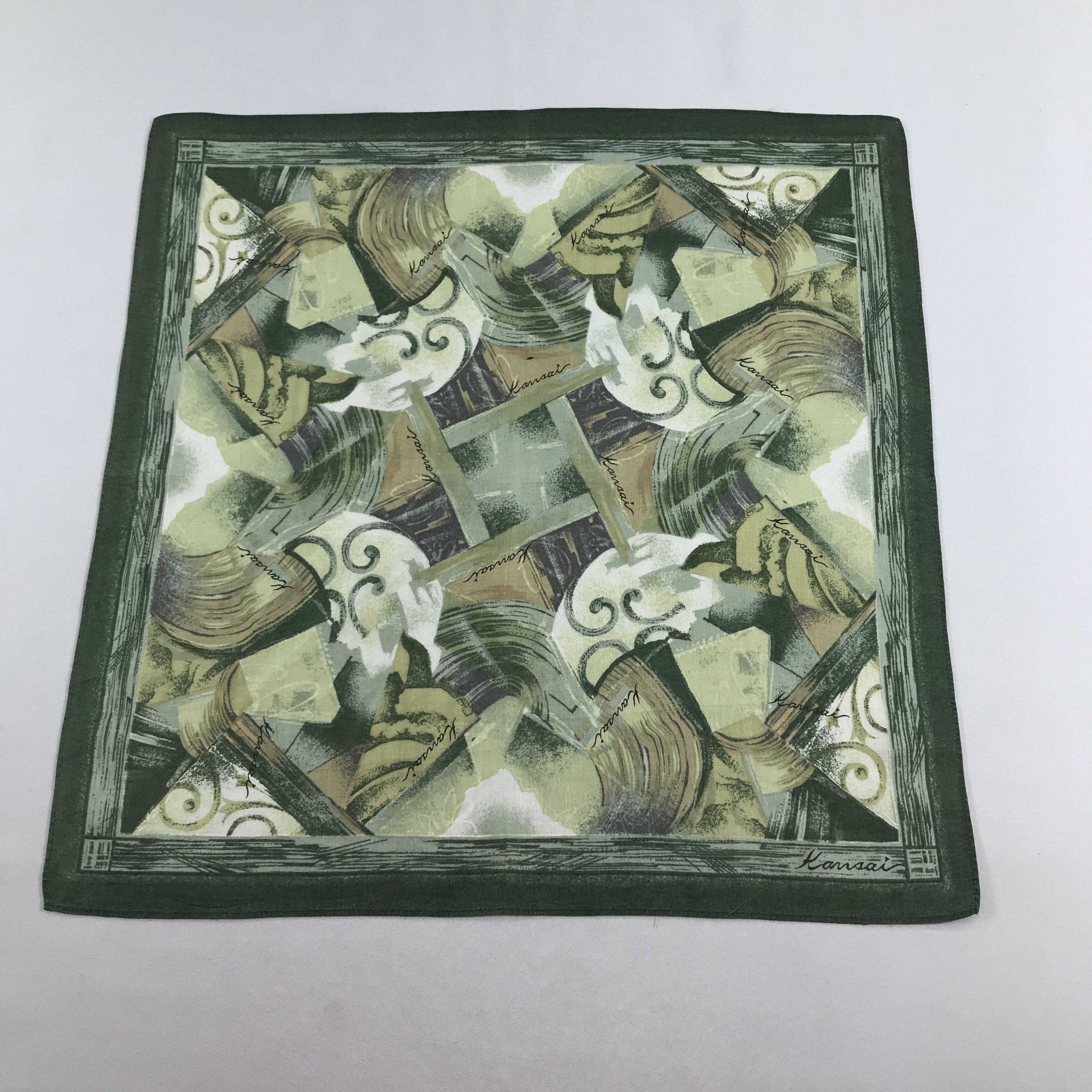 Kansai Yamamoto Kansai Art Handkerchief Neckerchief Bandana H927 Size ONE SIZE - 2 Thumbnail
