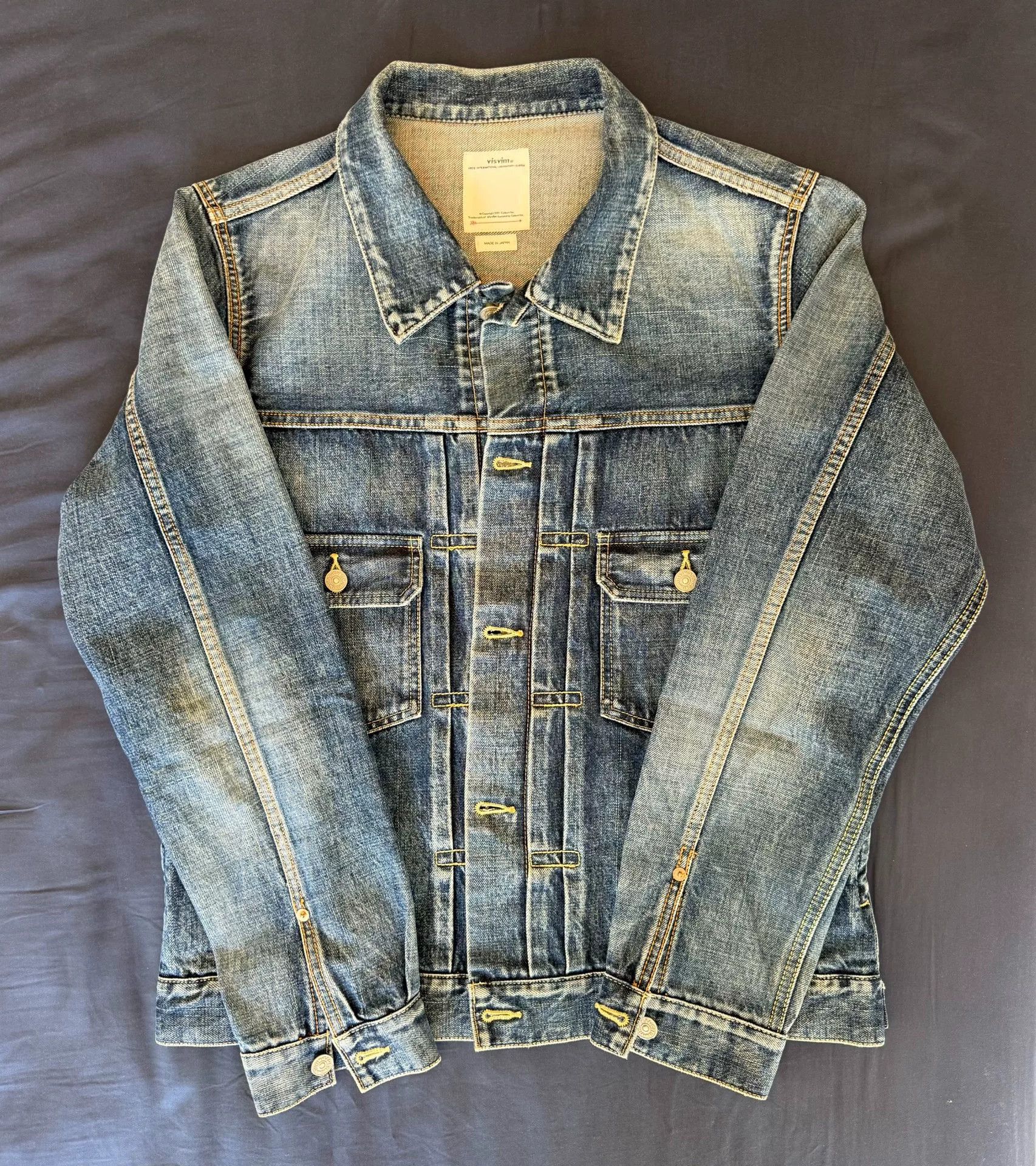 Visvim Visvim SS 101 Denim Jacket Size US XL / EU 56 / 4 - 1 Thumbnail