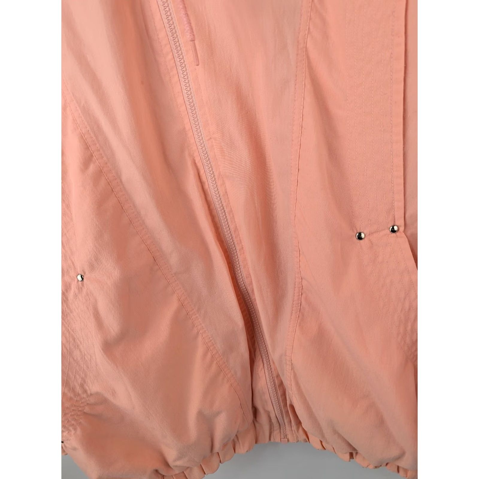 Vintage VINTAGE Lavòn Jacket Orange Pink Full Zip Collar Mid-Length Lightweight Unisex Adults XL Size XL / US 12-14 / IT 48-50 - 5 Thumbnail