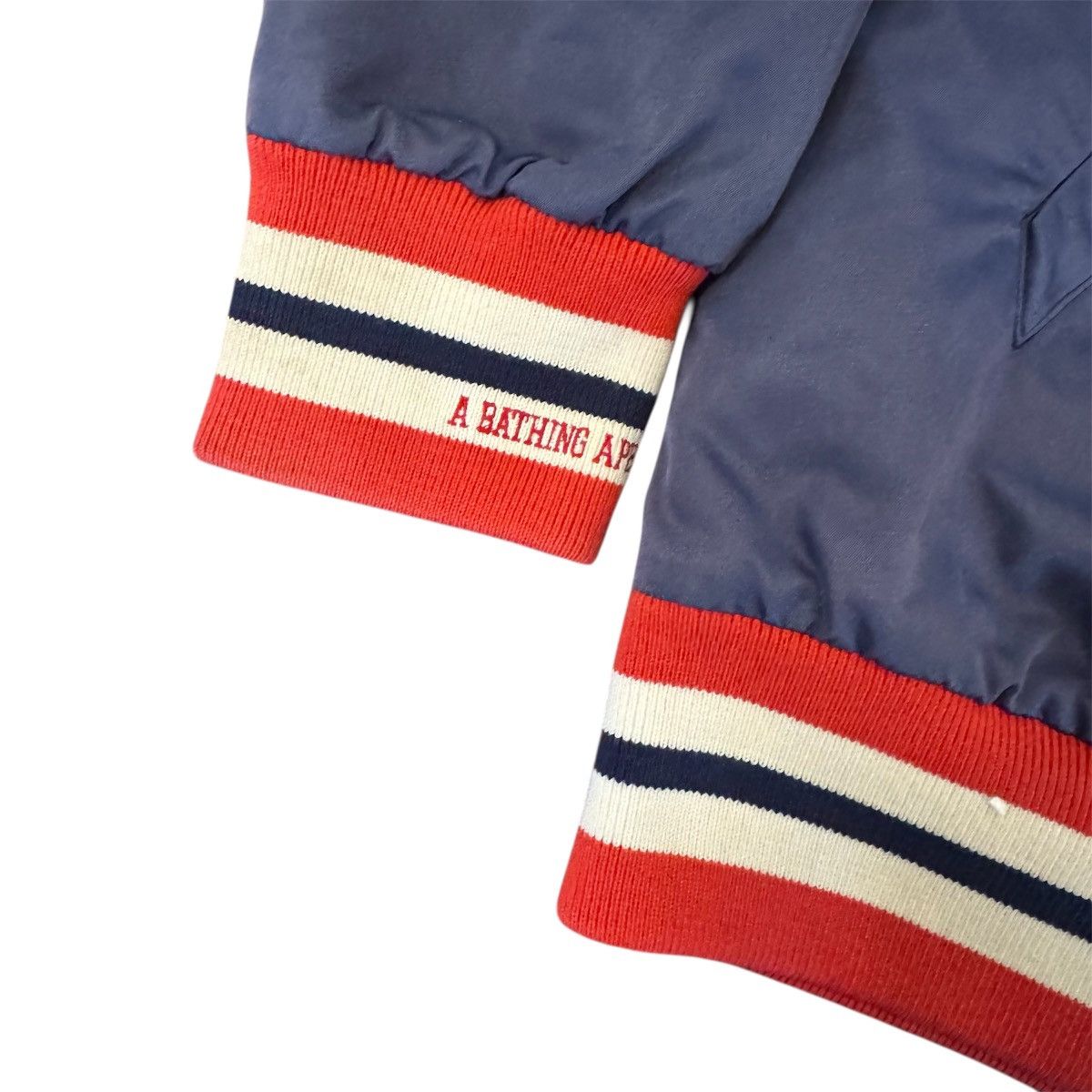 Bape Vintage BAPE Sta Carpet Logo Varsity Jackets Size US XL / EU 56 / 4 - 3 Thumbnail
