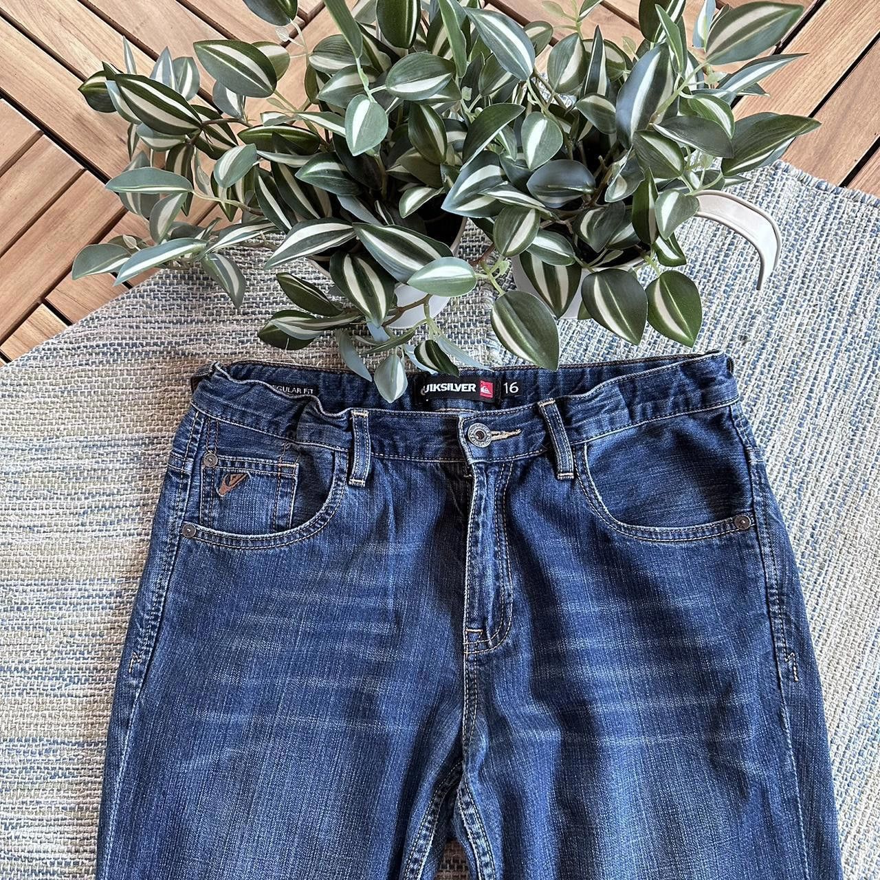 Quiksilver Vintage Y2K Quiksilver Surfwear Denim Pants Trousers Size 38" / US 16 / IT 52 - 5 Thumbnail
