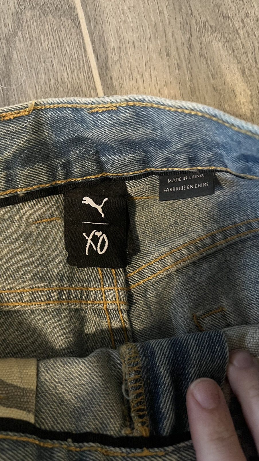 Puma × The Weeknd Puma x The Weeknd Distressed Denim size 32 Size US 32 / EU 48 - 5 Thumbnail