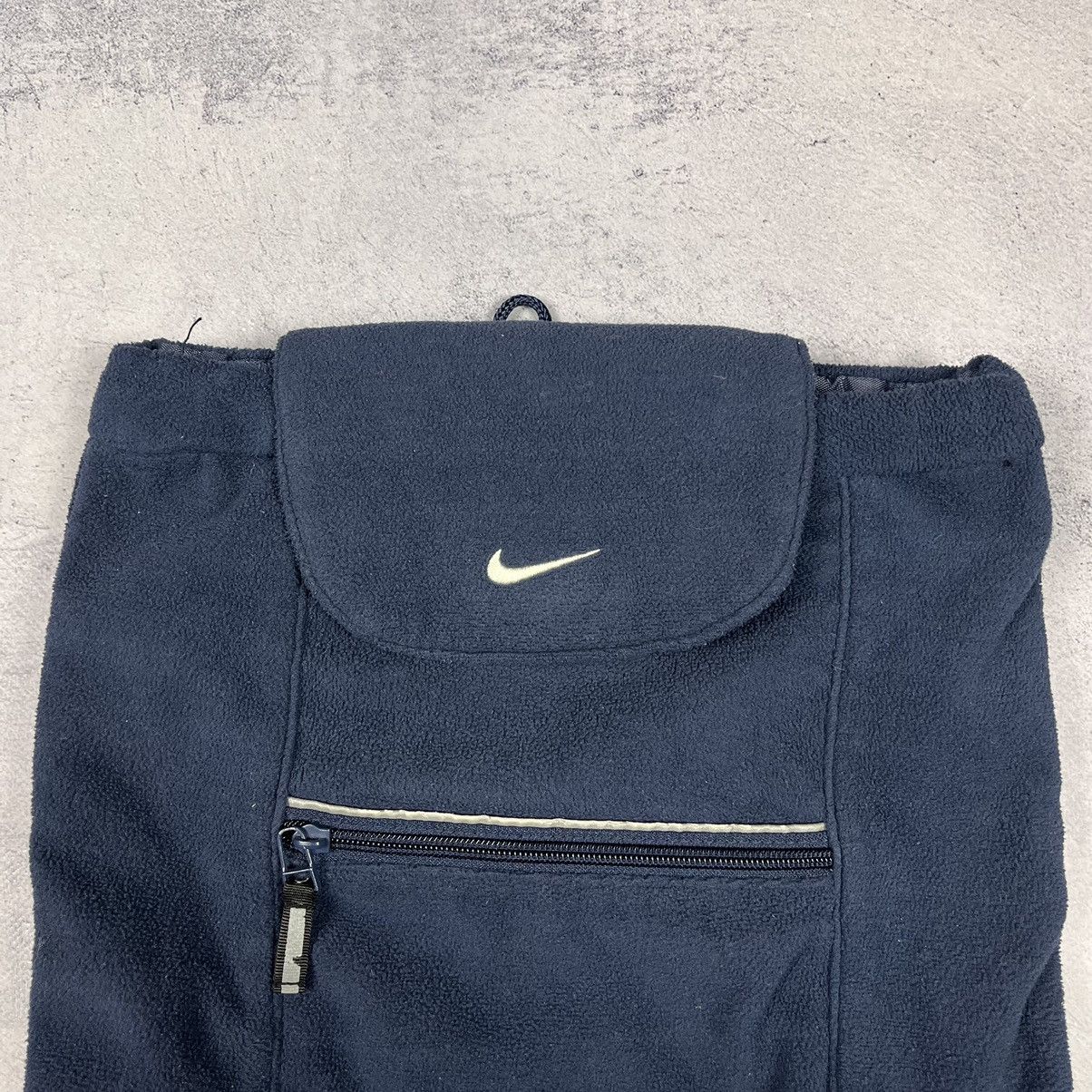 Nike × Vintage Vintage Nike fleece y2k mini backpack bag 90’s Size ONE SIZE - 4 Thumbnail