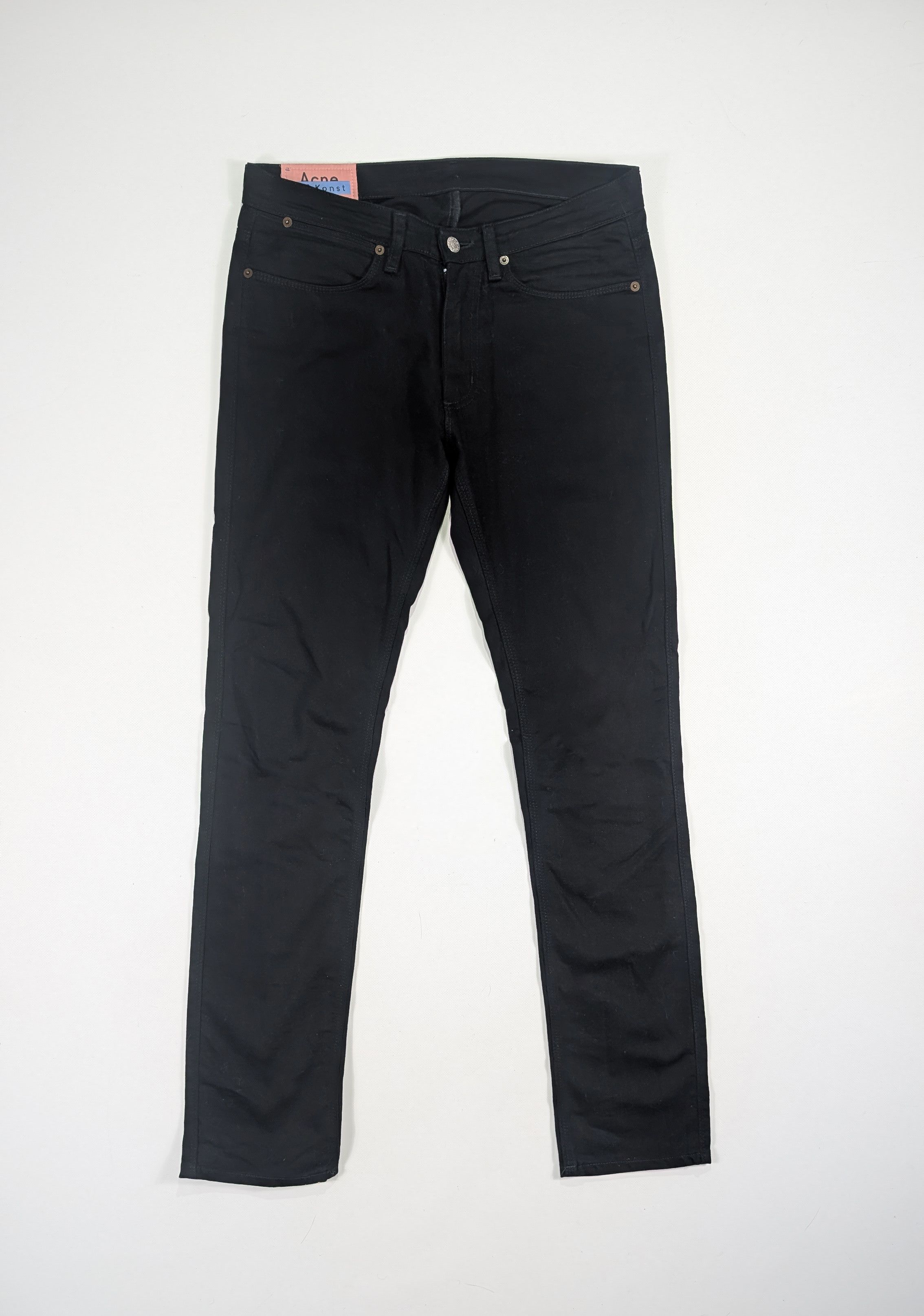 Acne Studios Acne Studios Bla Konst Max Stay Black Jeans Denim Size US 31 - 1 Thumbnail