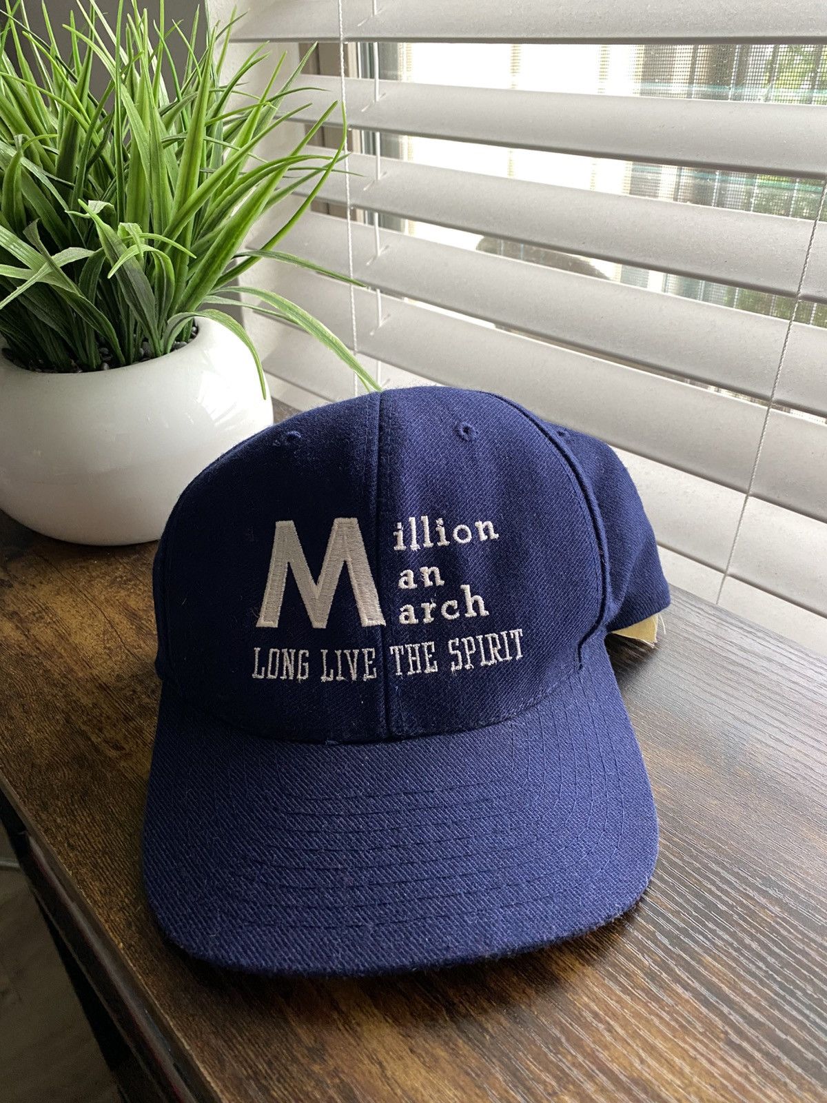 Vintage Vintage Million Man March Black History Snapback Hat Size ONE SIZE - 1 Thumbnail