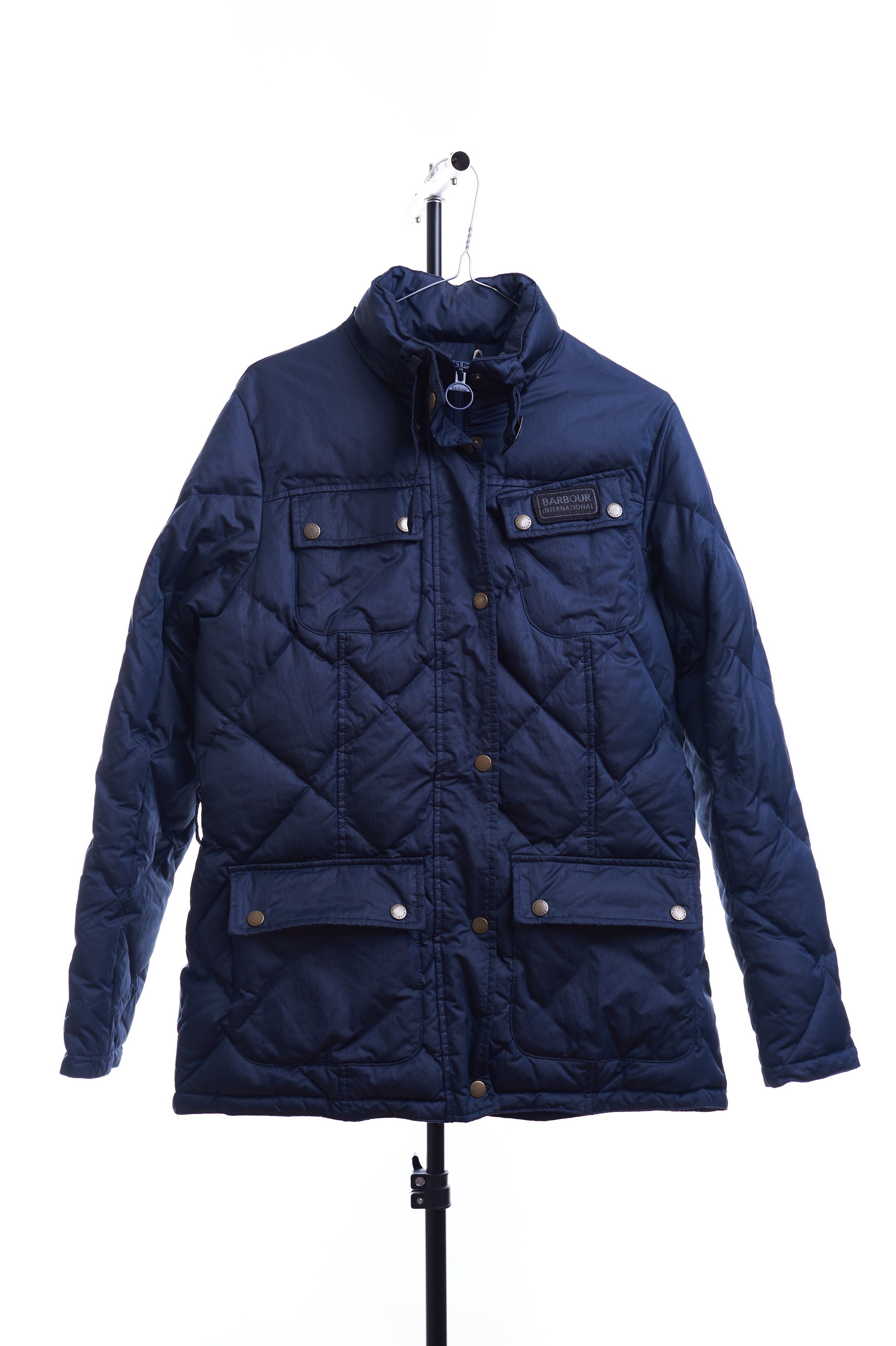 BARBOUR International Nation Feather Down Jacket US 12 UK 16