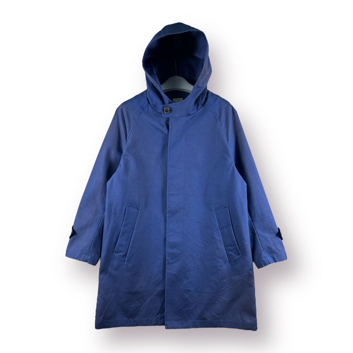 Orcival 🔥 ORCIVAL FRANCE LONG COAT HOODED HIDDEN BUTTON Size US S / EU 44-46 / 1 - 1 Thumbnail